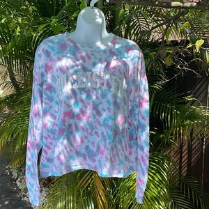HOLLISTER Tie Dye Long Sleeve size medium